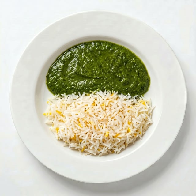 Shrimp Saag.