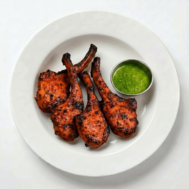 Tandoori Lamb Chops.